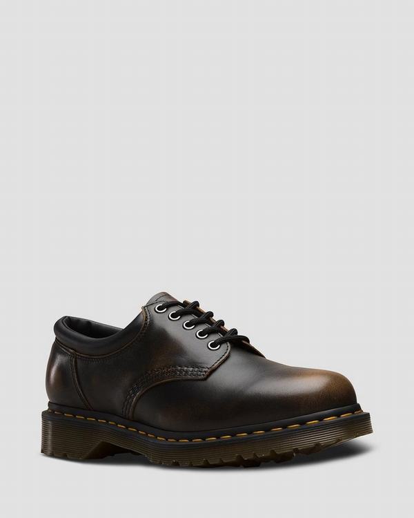 Dr Martens Dámské Polobotky 8053 Vintage Tmavě Hnědé, CZ-023971